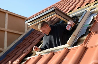 Pose de fenêtres de toit Velux à Boissey